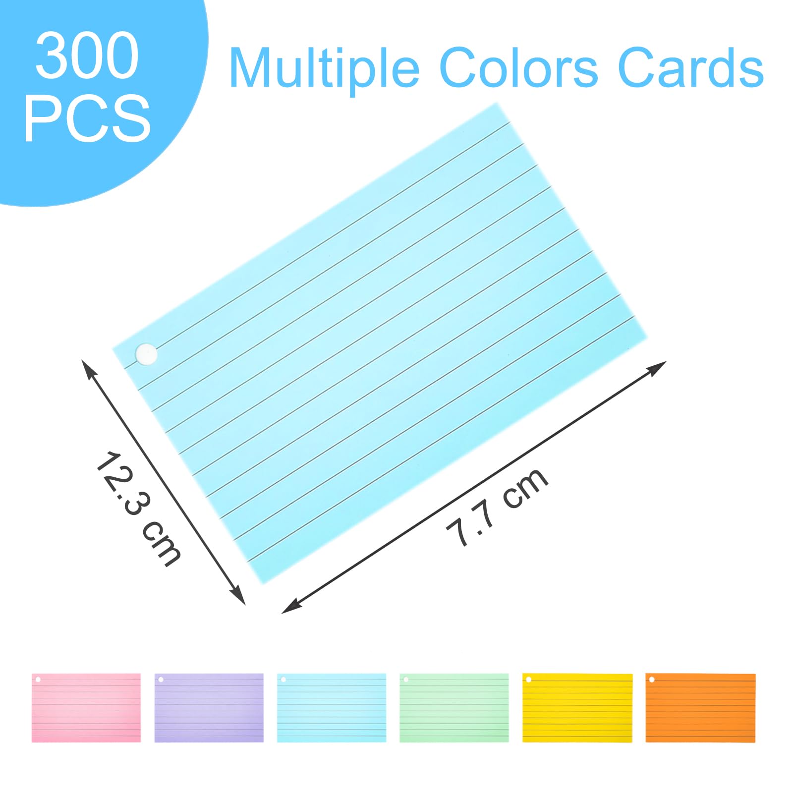 Amazon.co.jp: Ztowoto 300シートインデックスカード、3.3 * 4.9インチ