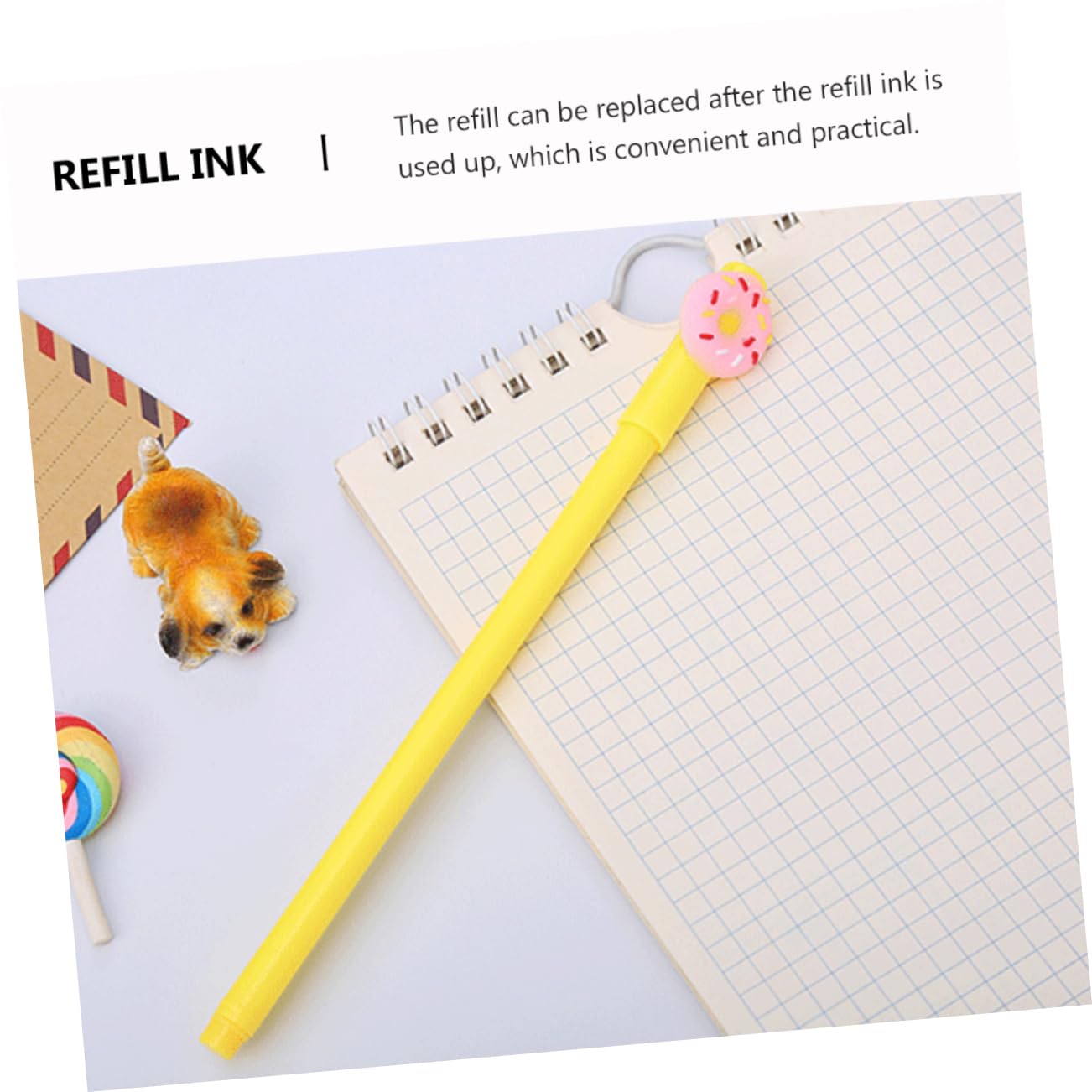 2 Ensembles Stylos Gel À Dessin Donut Ensemble De Stylos Créatifs Pour Scolaires Et Bureaux Pour Écrire Dessiner Et Diy 20 Pièces * 2
