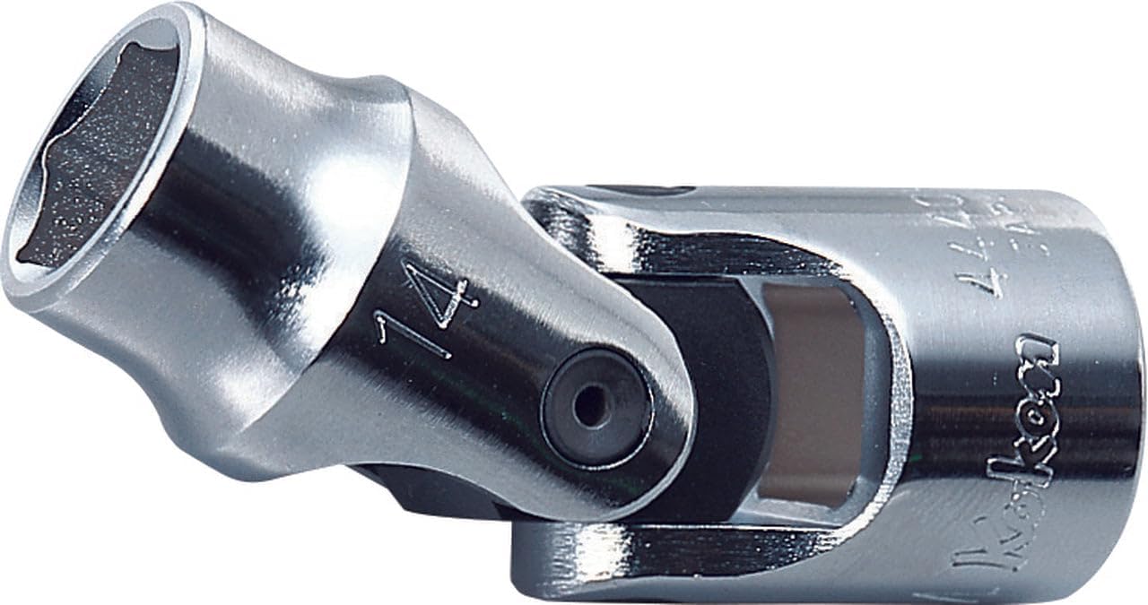 Ko-ken 4440M-17 1/2 Sq. Dr. Universal Socket 17mm 6 point Length 69mm