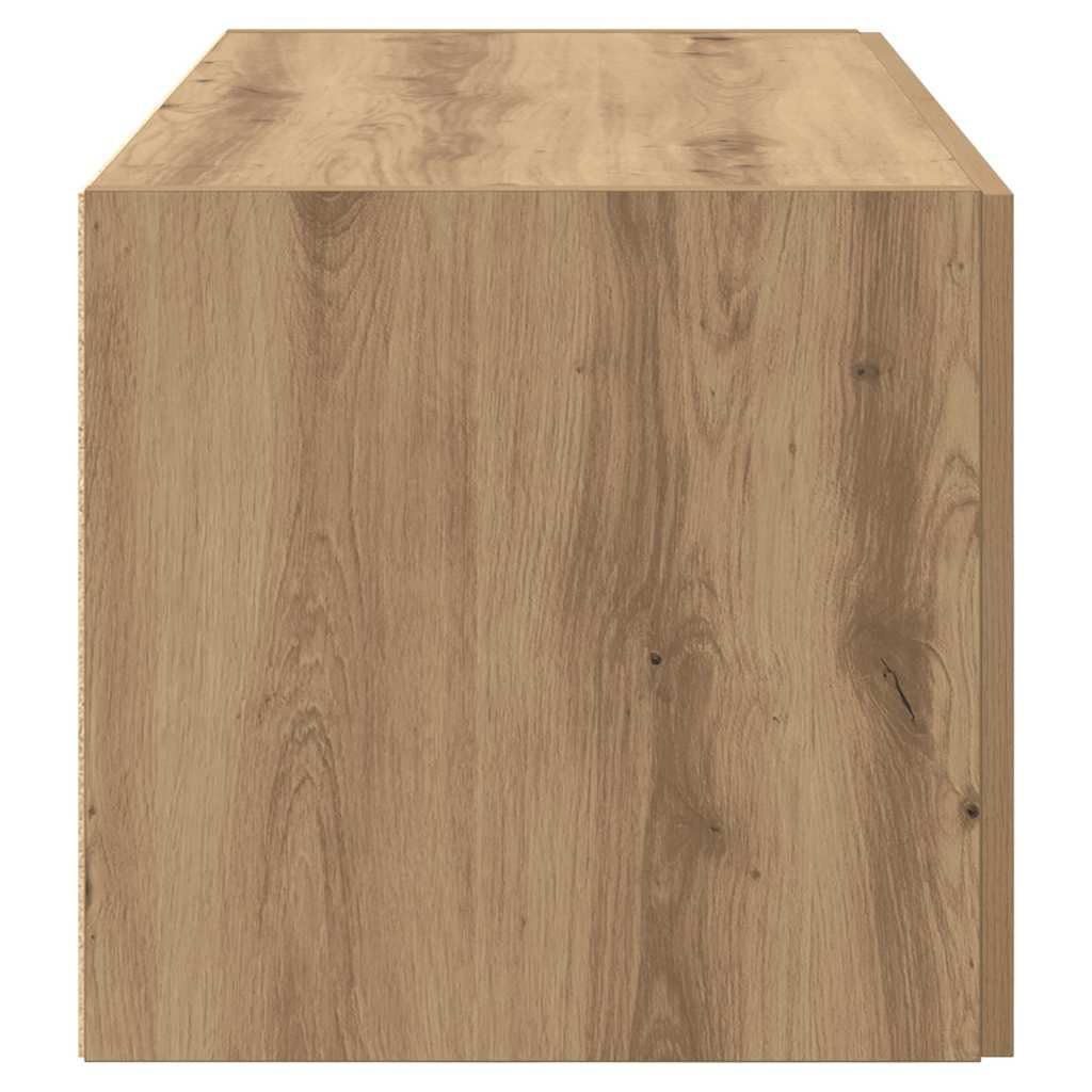 vidaXL Wandschrank Artisan-Eiche 80 x 42,5 x 40 cm Holzwerkstoff