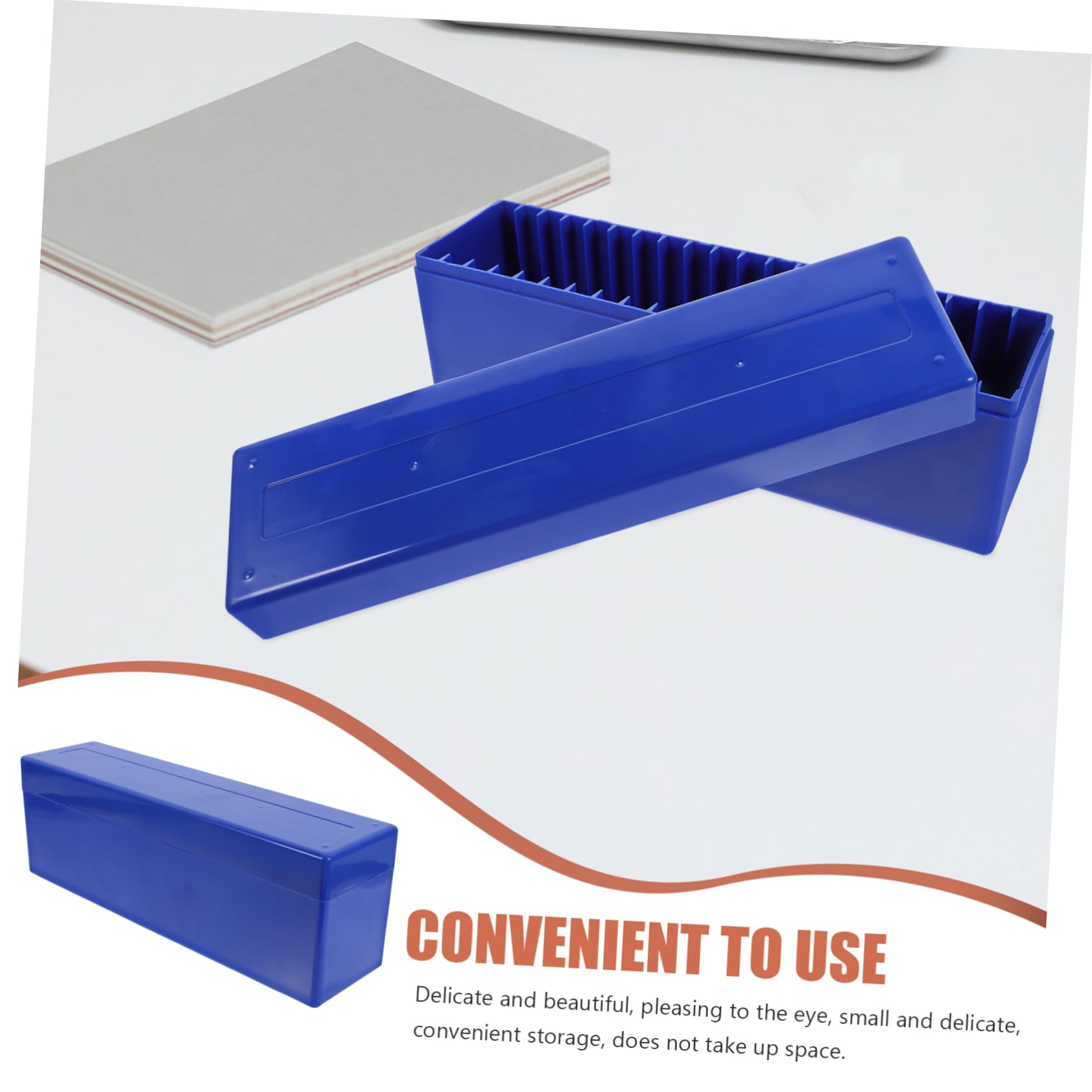 Artibetter Caja De Almacenamiento De Monedas con Clasificación De 4 Piezas Estuche para Colección De Monedas Contenedor Protector De Monedas Organizador De Monedas Azul