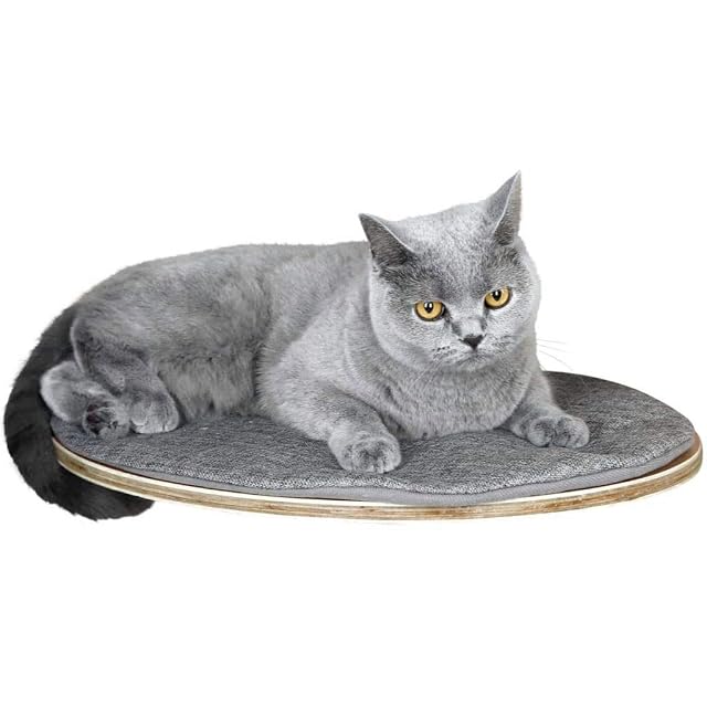 Kerbl Pet Tofana - Cama para Mascotas (50 x 35 x 1,5 cm), Color Gris