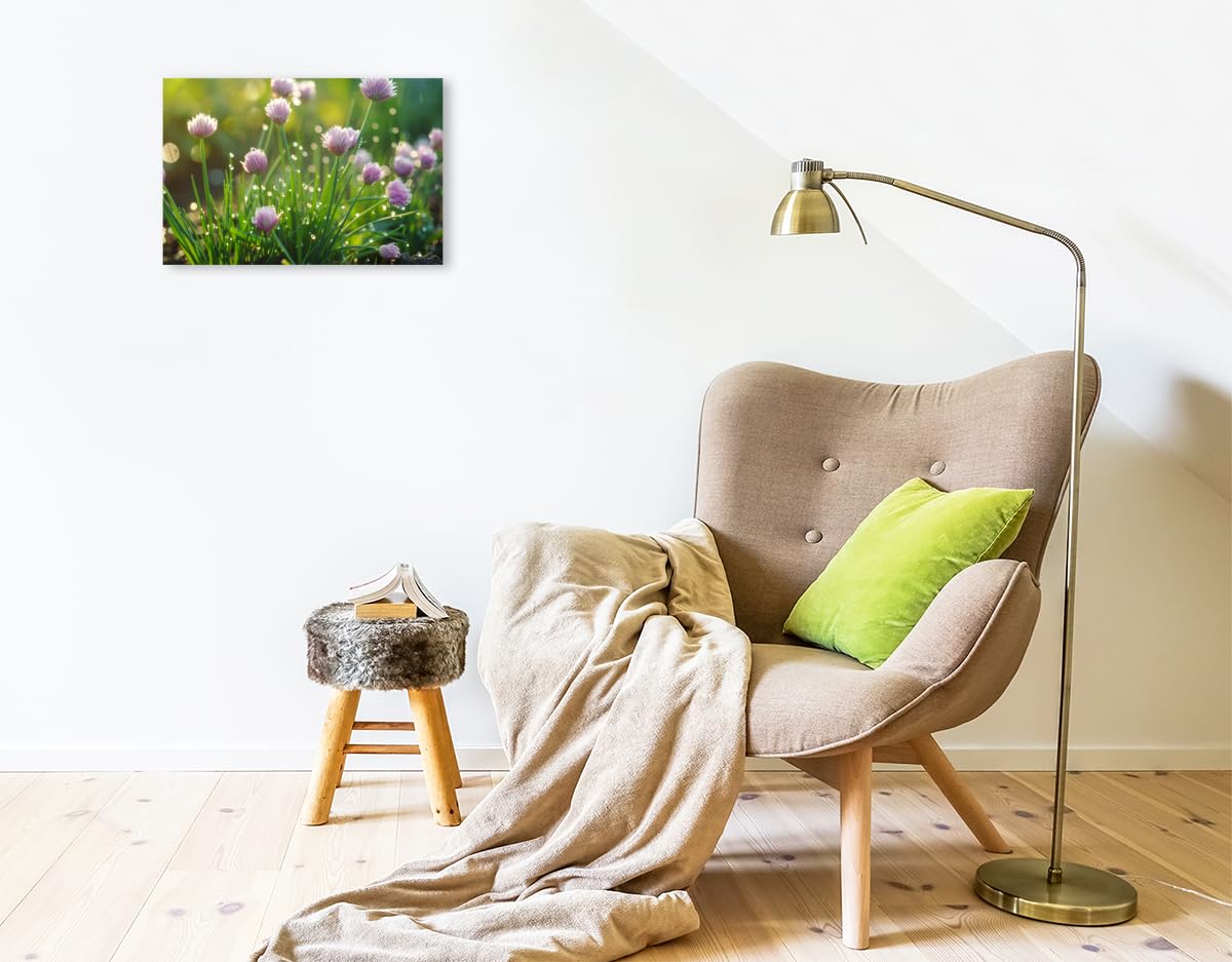 CALVENDO Leinwand · Schnittlauch