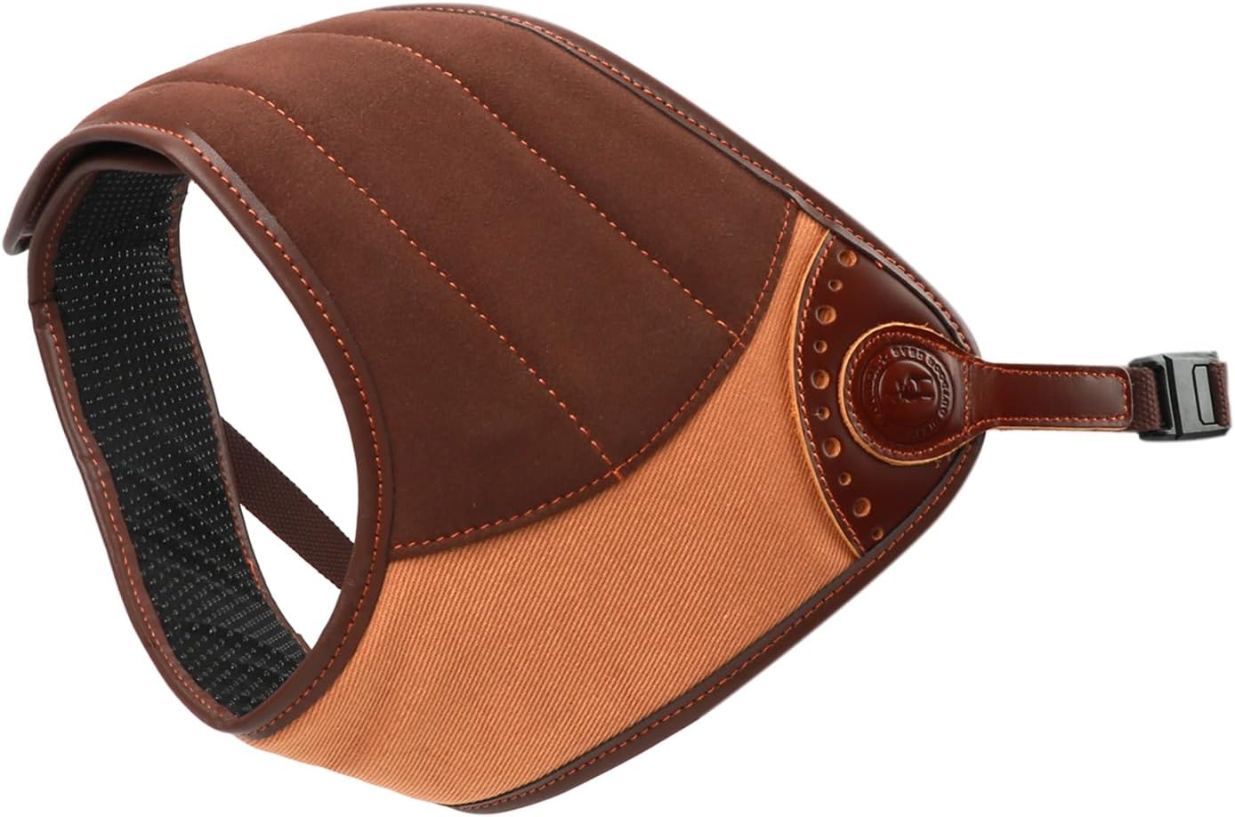 TOURBON Shooting Recoil Shields Shotgun Rifle Left Right Shoulder Pads Adjust to Fit Recoil Reduction - Canvas and Leather