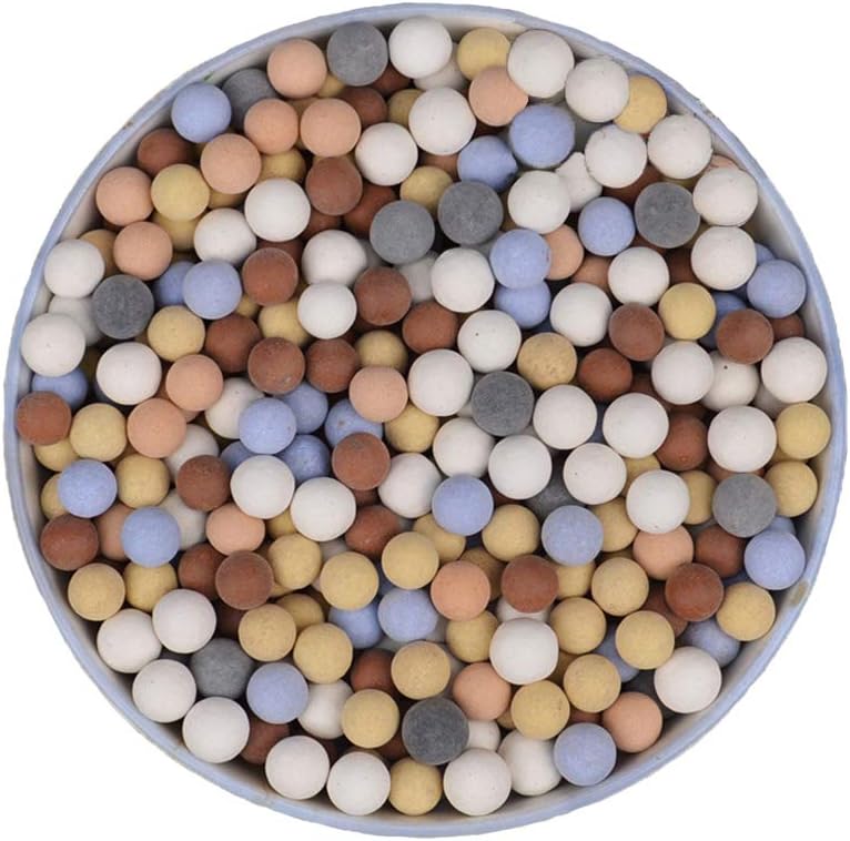 Multicolor Ceramsite Gardening Decor, Carbon Ceramic Ball Soilless Culture Hydroponic Plants Micro Landscape, Ceramic Beads for Vase Bonsai Fish Tank Aquarium