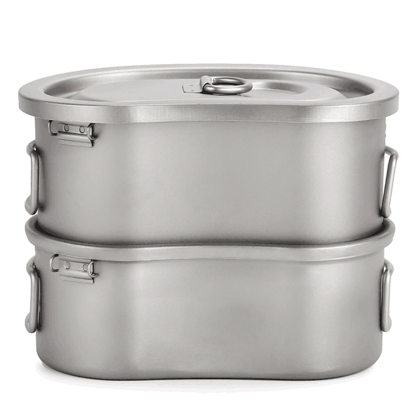 Tbest Zestaw Stołówki 380 Ml 750 Ml Outdoor Camping Backpacking Lekki Wiszący Garnek Niezbędny Piknik