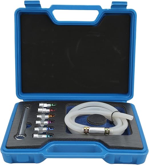 XTevu Universal Brake Bleeder Wrench Kit Metal & Rubber