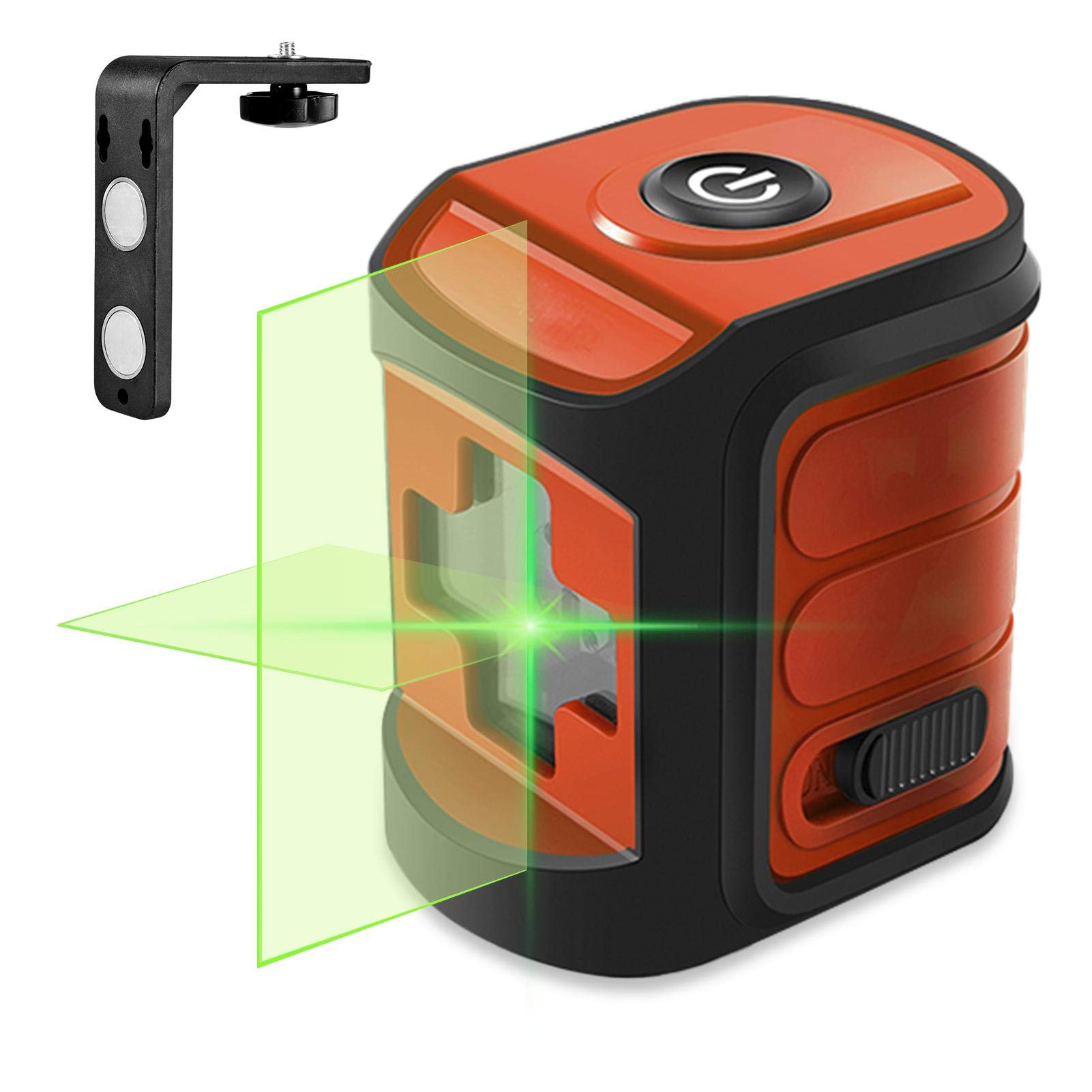 Nivel Láser Mini 3D Autonivelante Láseres, Con Horizontales Y Verticales Línea De Rayo IP54 Y 3 ° Nivelación Automática Resistente Al Agua, Al Polvo Y A Los Impactos, Para Decoración De Edificios.