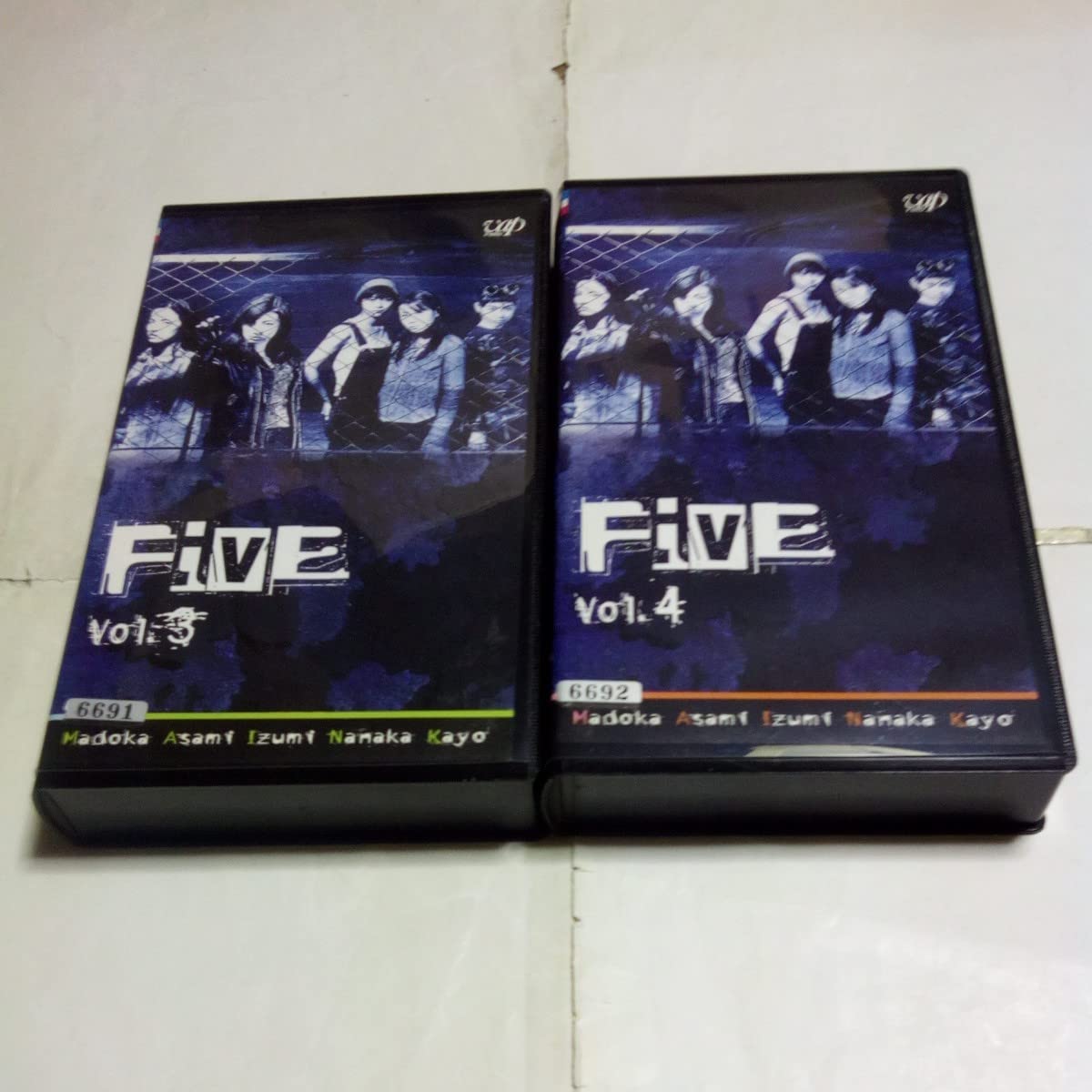 Amazon.co.jp: VHSビデオ TVドラマ FiVE ファイブ 全4巻 DVD未発売作品 
