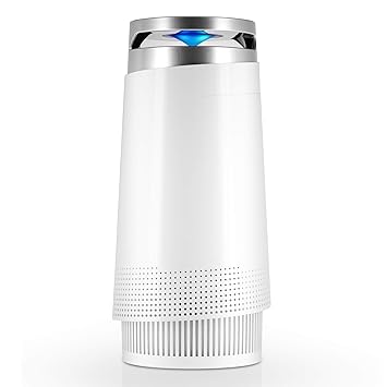 Tenergy Renair Air Purifier, True HEPA Filter, Ultra Quiet Air Cleaner, Odor Allergies Eliminator, Home Air Purifier for Smokers, Dust, Mold, Germ, Guardian Touch Control with Night Light