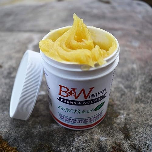 Miniatura 2 de Konvalia Naturals B&W Ungüento - Ungüento para quemaduras y heridas - Amish Made Burn Salve - Crema para quemaduras 100% natural (nueva etiqueta) -