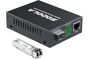 Gigabit Ethernet Media Converter: LC Fiber to Ethernet Conversion for Enhanced Connectivity