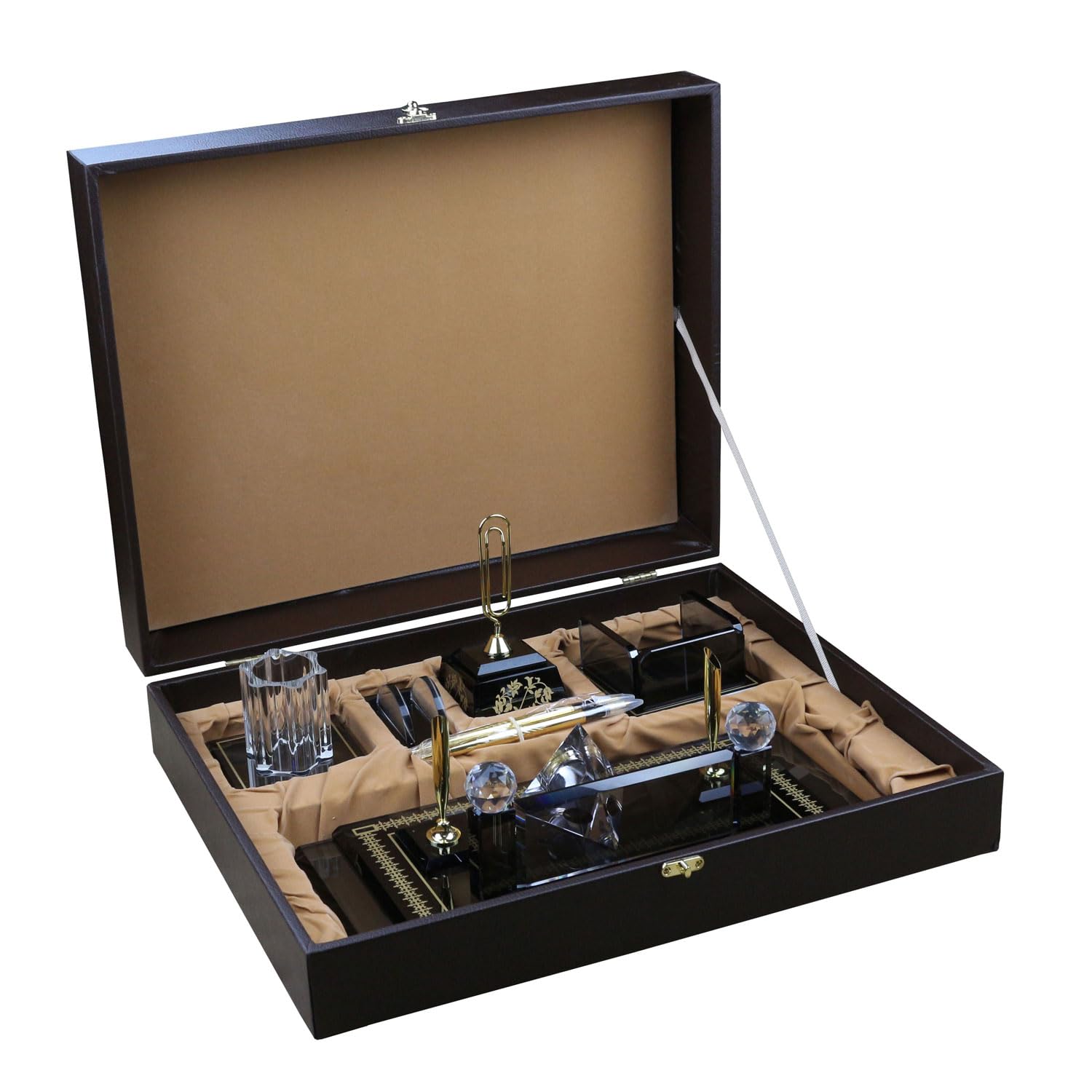 Personalisiertes schwarzes Desktop-Namensschild-Set | 2 Stück Signatur-Stift | Büro-Accessoire | Büro-Namensschild
