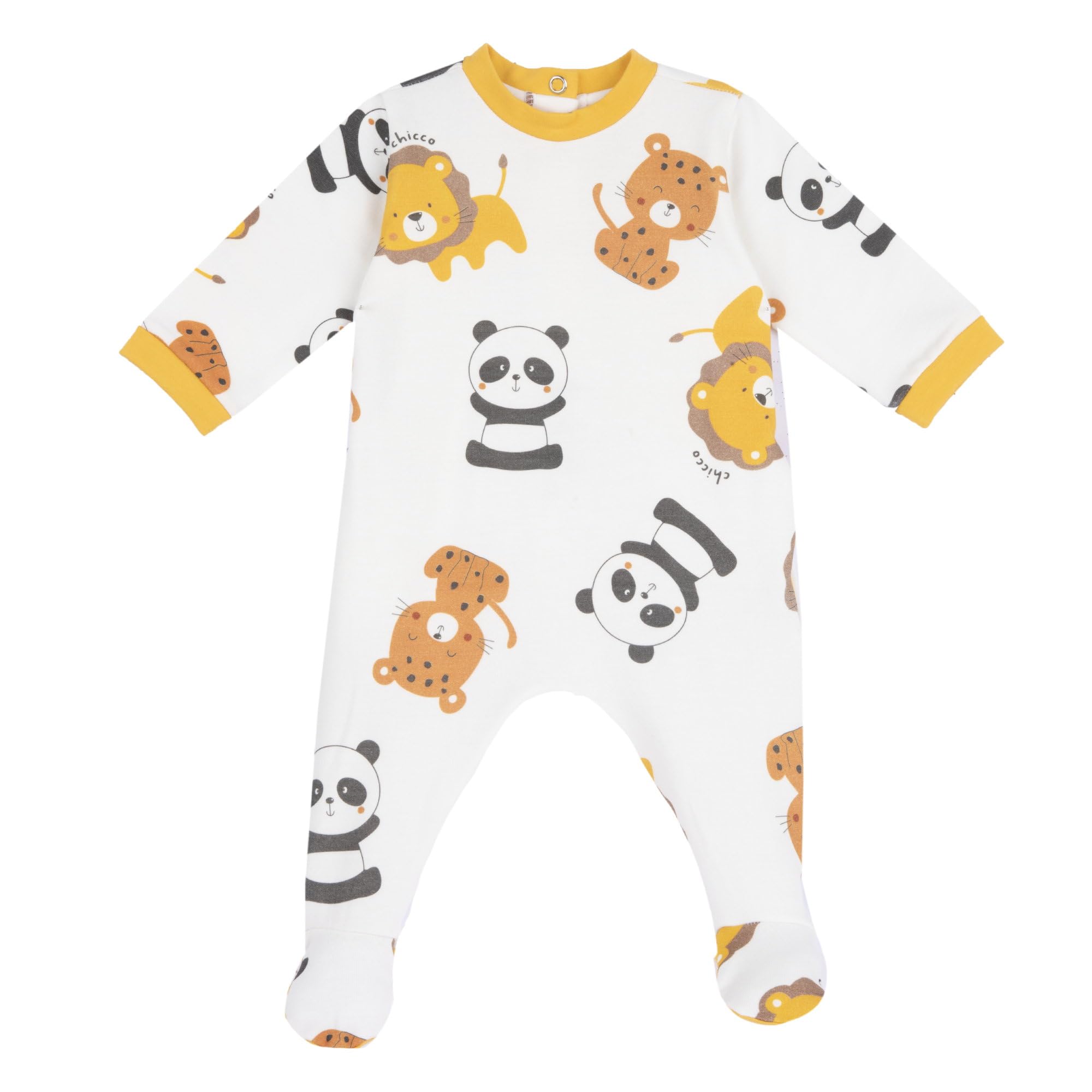 Niño 0-3 Meses Pijama Bebé Chicco Algodón Suave Con Abertura