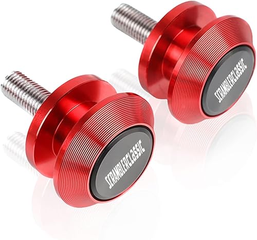 Miniatura 5 de WAGLOS 8MM Motorcycle Swingarm Spools Stand Screws Slider for Ducati SCRAMBLERCLASSIC Scrambler Classic 2015 2016 2017 2018 2019-2021 Anti-Fall