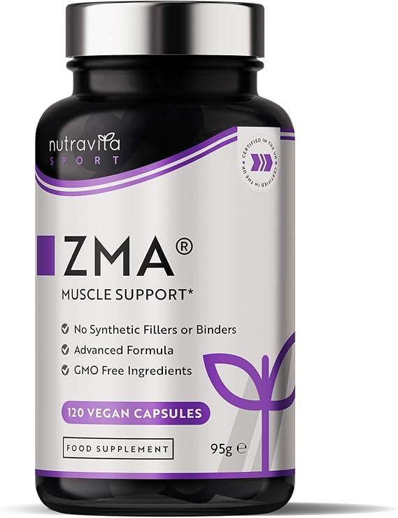 ZMA High Strength 120 Vegan Capsules Test Booster Contributes to