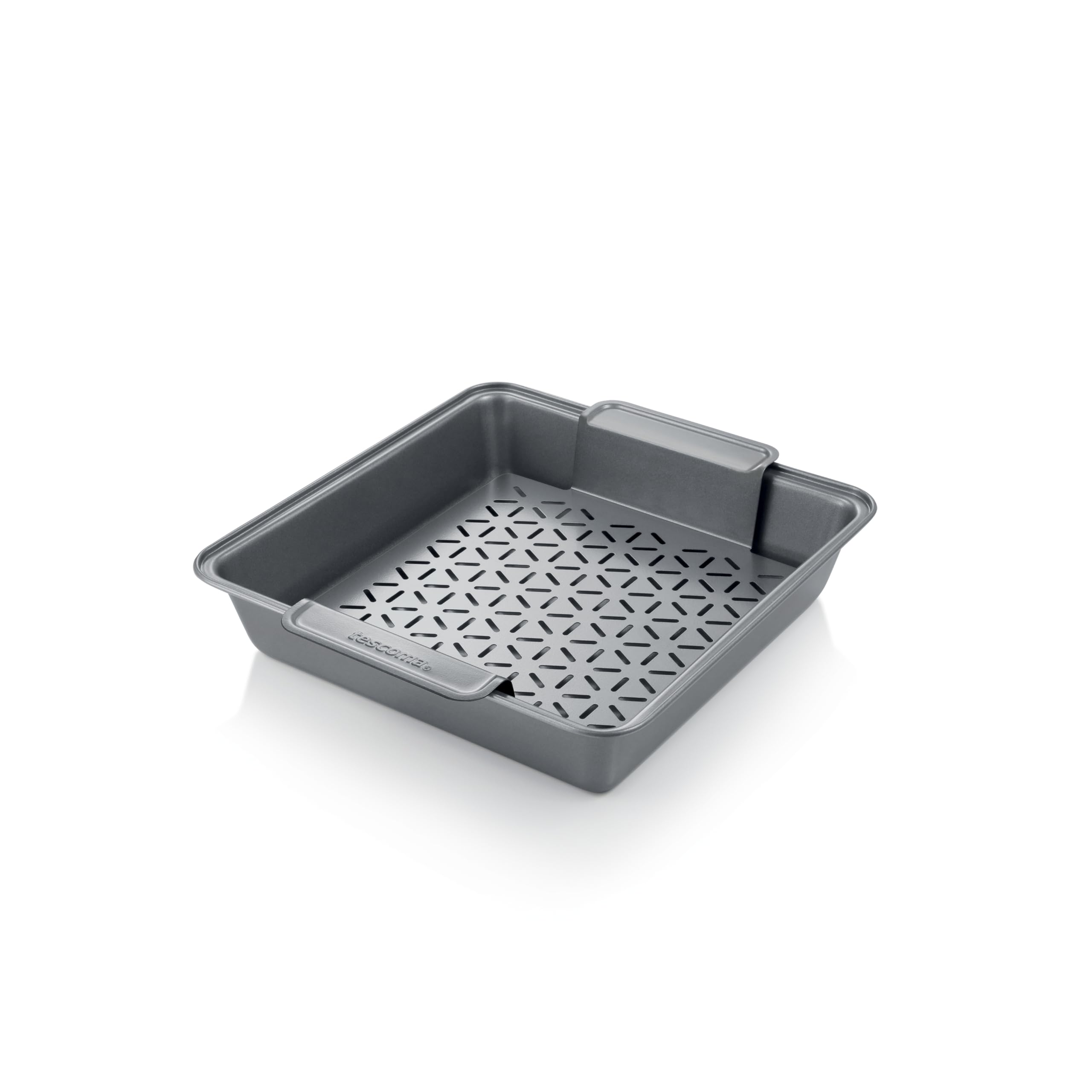 Tescoma bandeja horno con rejilla 24x24 delicia antiadherente asados crujientes