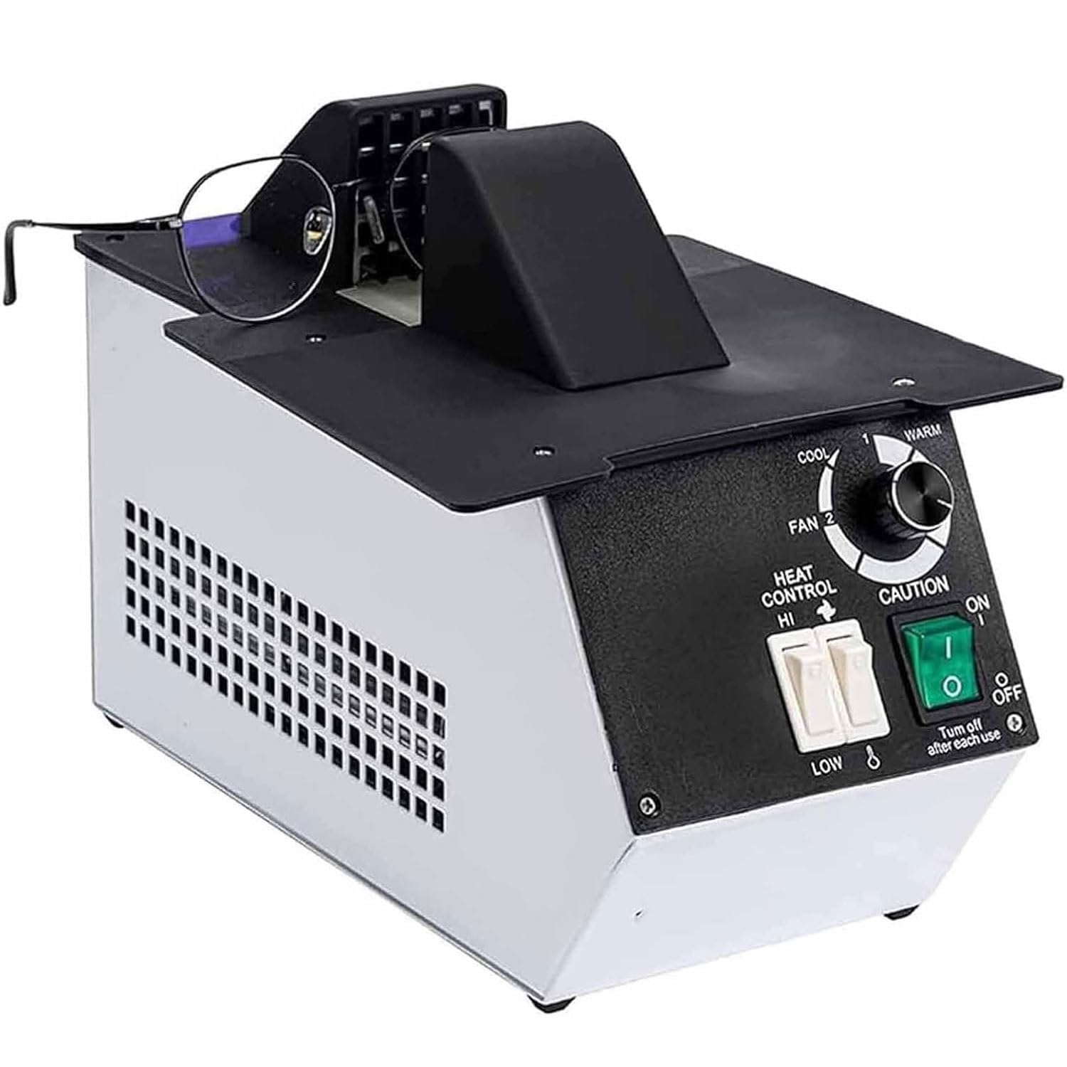 Podgrzewacz oprawek okularów 1500W Podgrzewacz oprawek okularów optycznych | Sprzęt do ogrzewania okularów, przełączanie na gorąco i na zimno, regulacja temperatury 80 ℃ -130 ℃ dla arkuszy żywicy