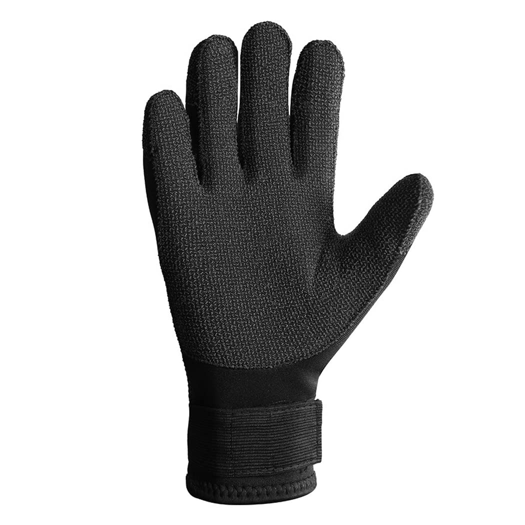 LANGWEI Guantes de Buceo de 5 mm, para Hombre/Mujer, Antideslizantes, Resistentes a pinchazos, Guantes de Neopreno para Buceo, esnórquel, Remo, Surf, Kayak, Pesca