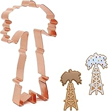 Oil Derrick/Oil Rig Cookie Cutter, 5x3 in