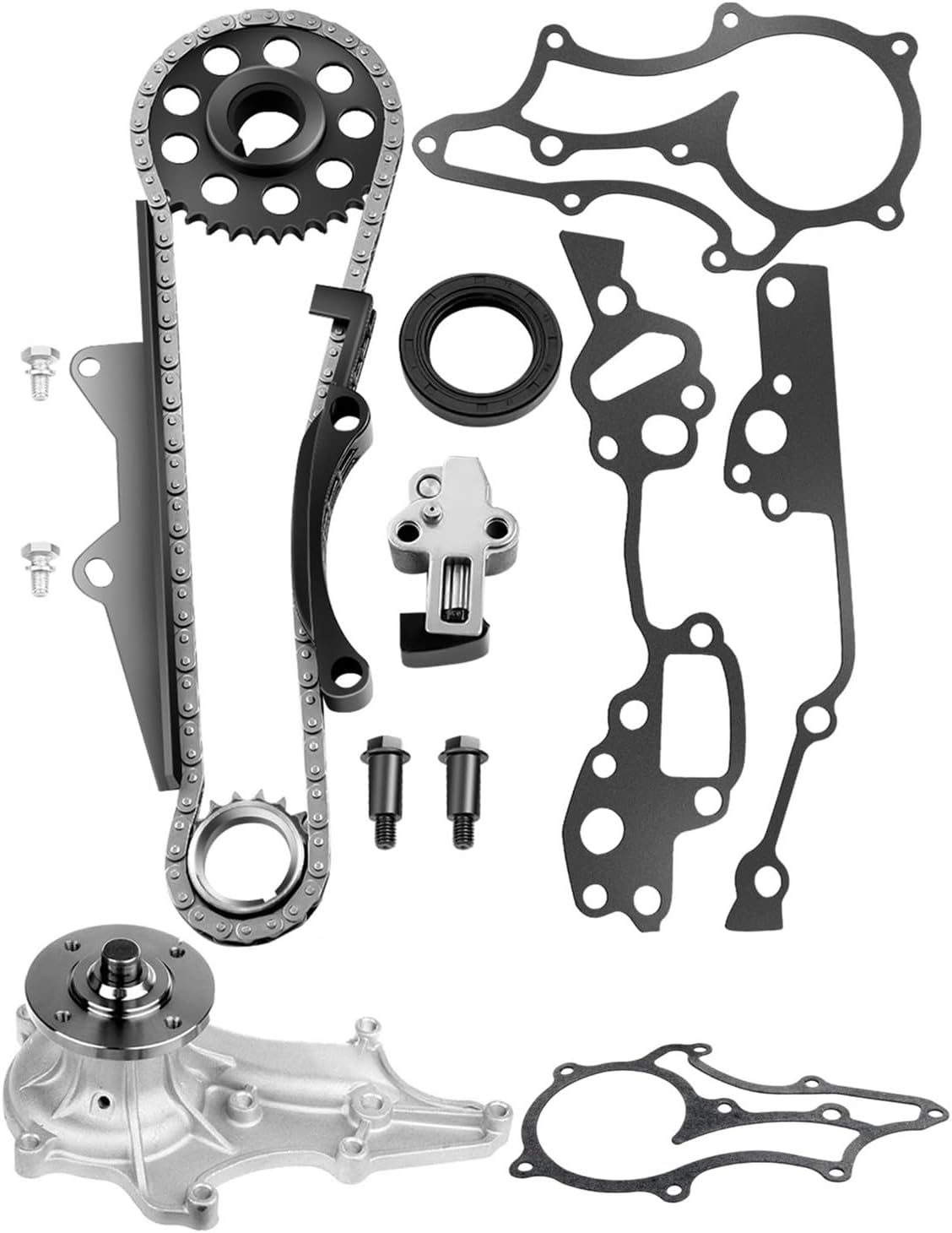 SCITOO Timing Chain Kit for TOYOTA for For 4RUNNER Pickup Celica 2.4L