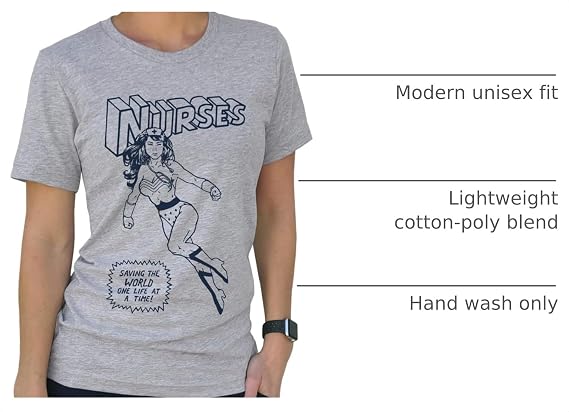 SCOBAR Nurse Superhero T-Shirt