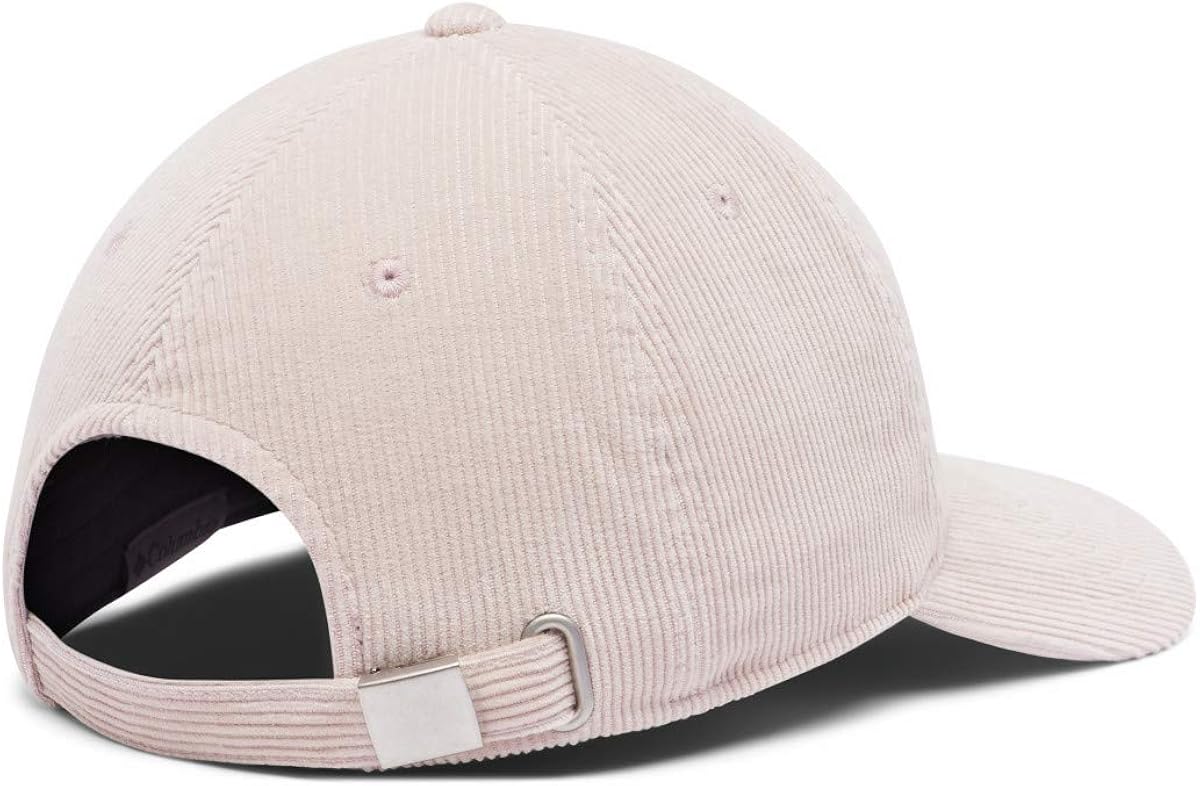 Columbia Women's Lodge Adjustable Back Ball Cap, Mineral Pink Corduroy/CSC Logo, One Size : Clothing, Shoes & Jewelry