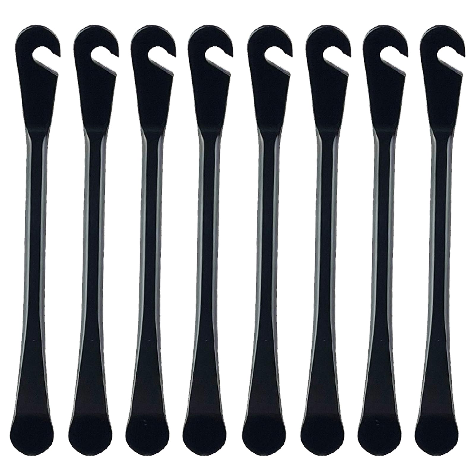 8 Pack Bike Tire Lever Tyre Spoon Iron Changing Tool for Repair Bike Tube