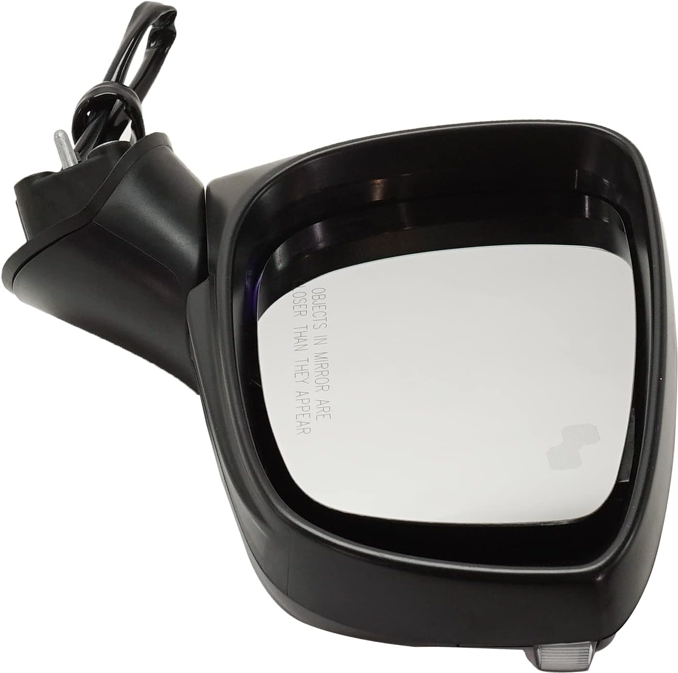 Garage-Pro Passenger Side Power Heated Mirror for Mazda CX-3 2016-2022, car side mirror blindspot, With Signal Light & Blind Spot Monitor Paintable