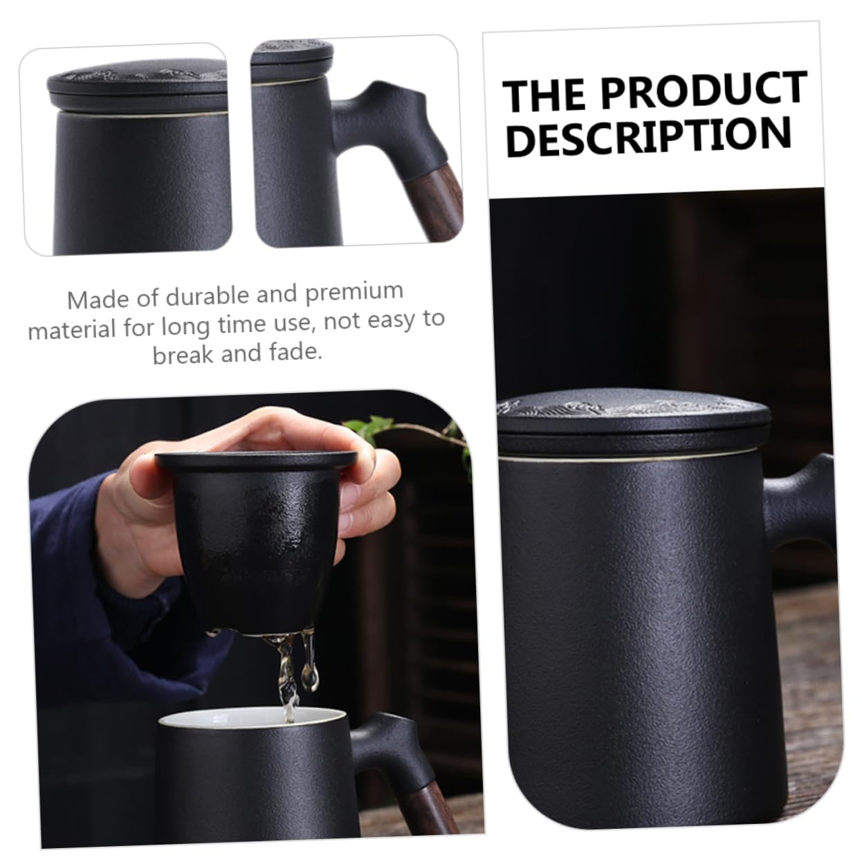 1set e Mug Per Infusione Tè Per e Casa Design e Stabile Per Tè e Bevande