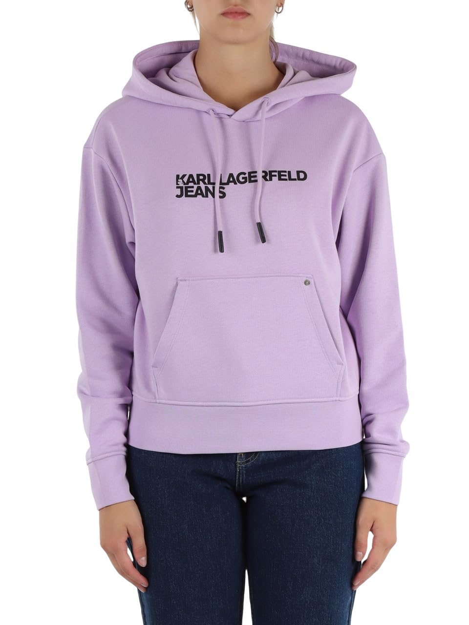 Karl Lagerfeld Jeans Mujer Regular Logo Hoodie