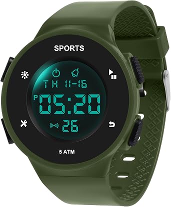 OFFCUP Mens Digital Watch, Minimalist Sports Waterproof Watches Men