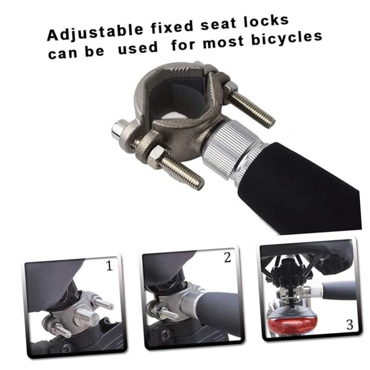 TOYANDONA Laisse de Vélo pour Laisse de Traction pour Animaux de Compagnie pour Entraînement Compatible avec Grands Facile à Installer Votre Vélo
