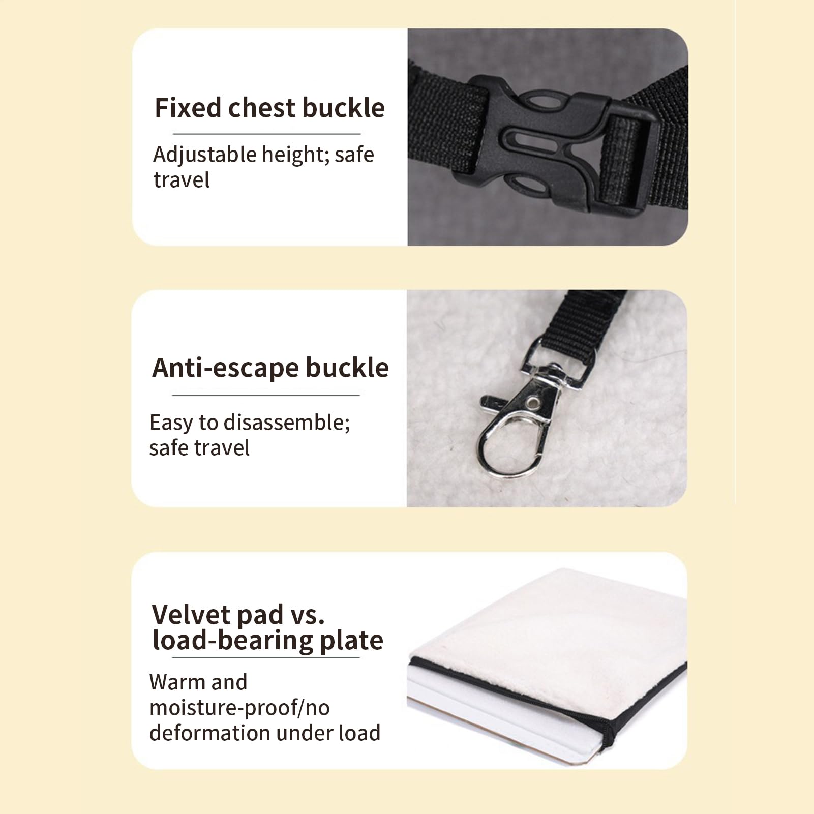 Genérico Rucksack für Babytrage, erweiterbare Rucksacktasche | tragbare Taschen für Welpen | Faltbare kleine Tasche aus atmungsaktivem Netzstoff für Camping Wandern