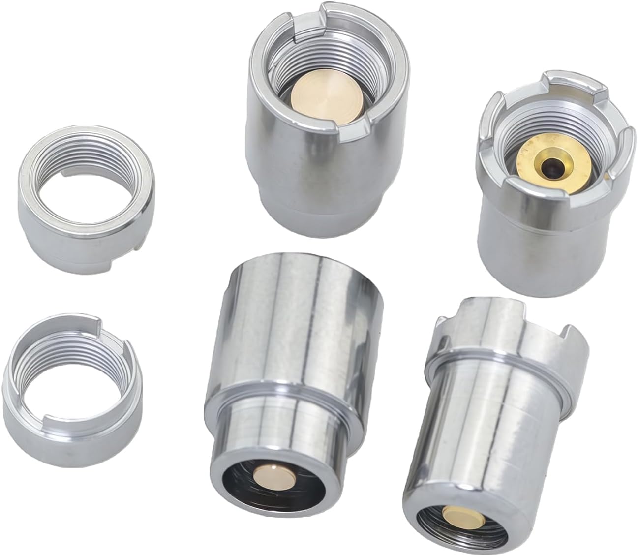 1 Set 510 Thread Magnetic Adapter Three Types Two Each Soldering Iron Ring Adapter Electronic Device Repair Accessories
