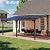 Aoxun 12' x 16' Gazebo for Patio, Wall-Mounted Lean to Gazebo Pergola with Roof, Hard Top Heavy Duty Awnings for Backyard, Deck and Patio
