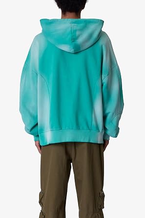 mnml Men's Men's Double Pouch Sprayed Hoodie