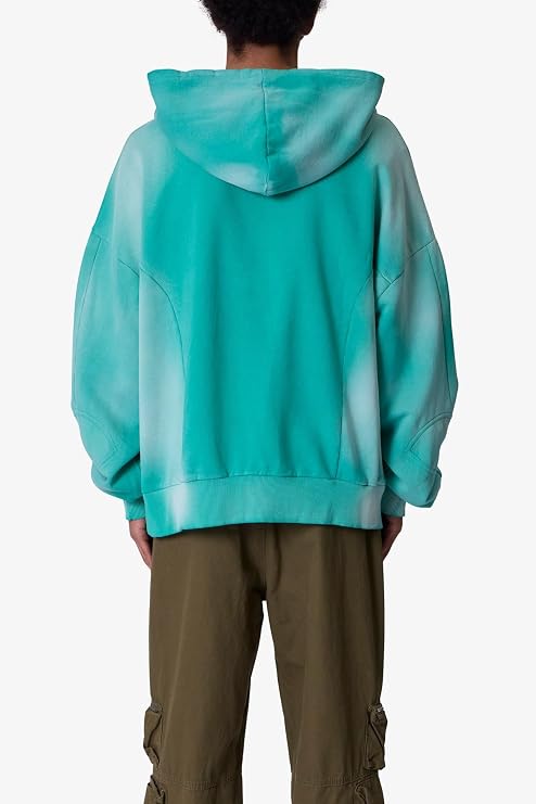 mnml Men's Men's Double Pouch Sprayed Hoodie