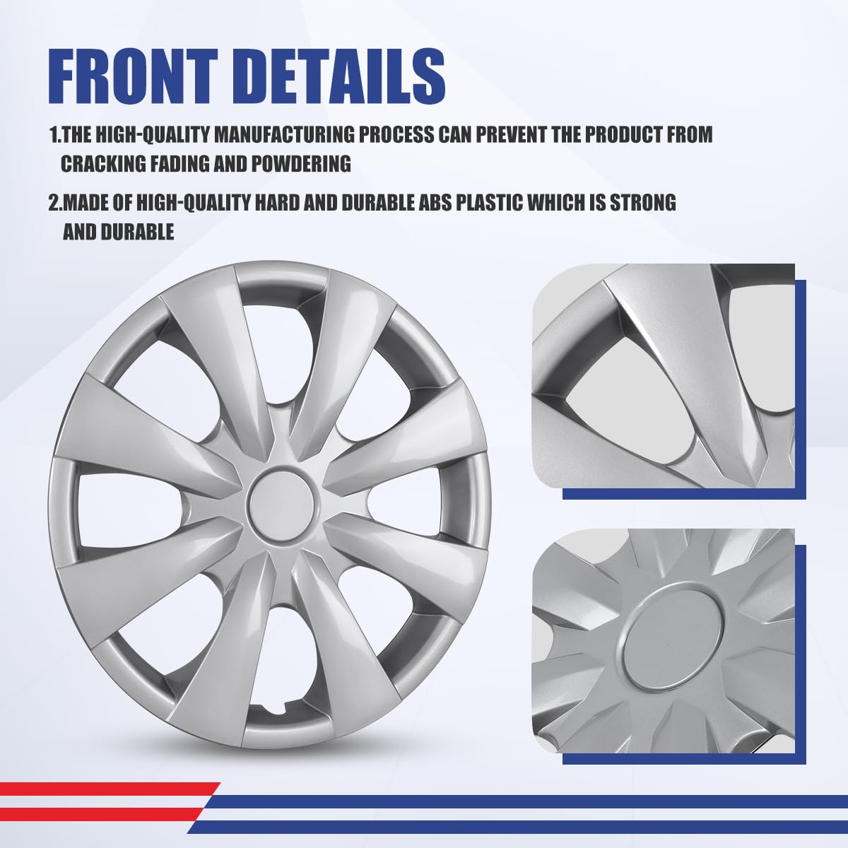 15 Inch Wheel Covers Toyota Corolla S Rims CPW Fit For 2005-2008 Toyota ...