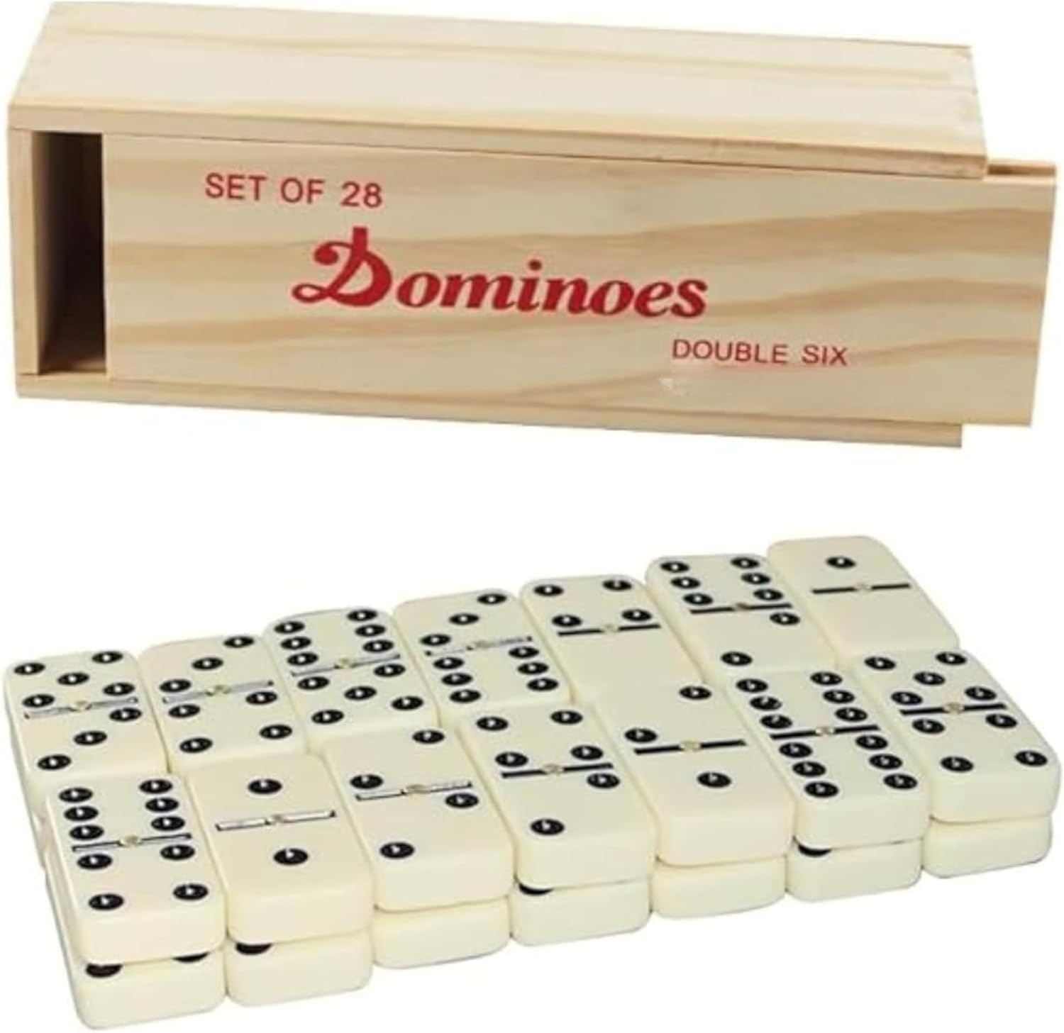 set de dominos 28 pièces standard