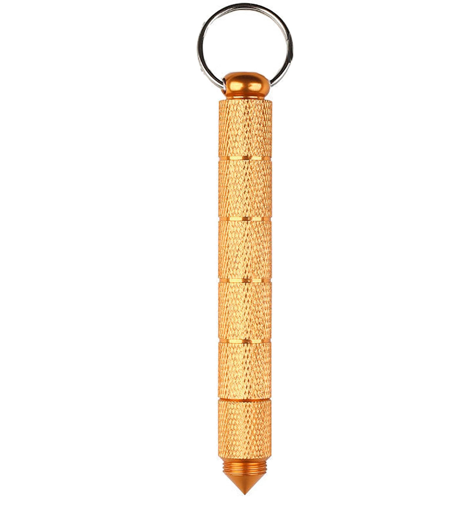 YIKANGHENG 2 In 1 Tea Knife and Ice Breaker, 4 Inch Gold Stainless Steel Tea Cutter, Ice Breaker and Daily Use for Home and Outdoors (gold)