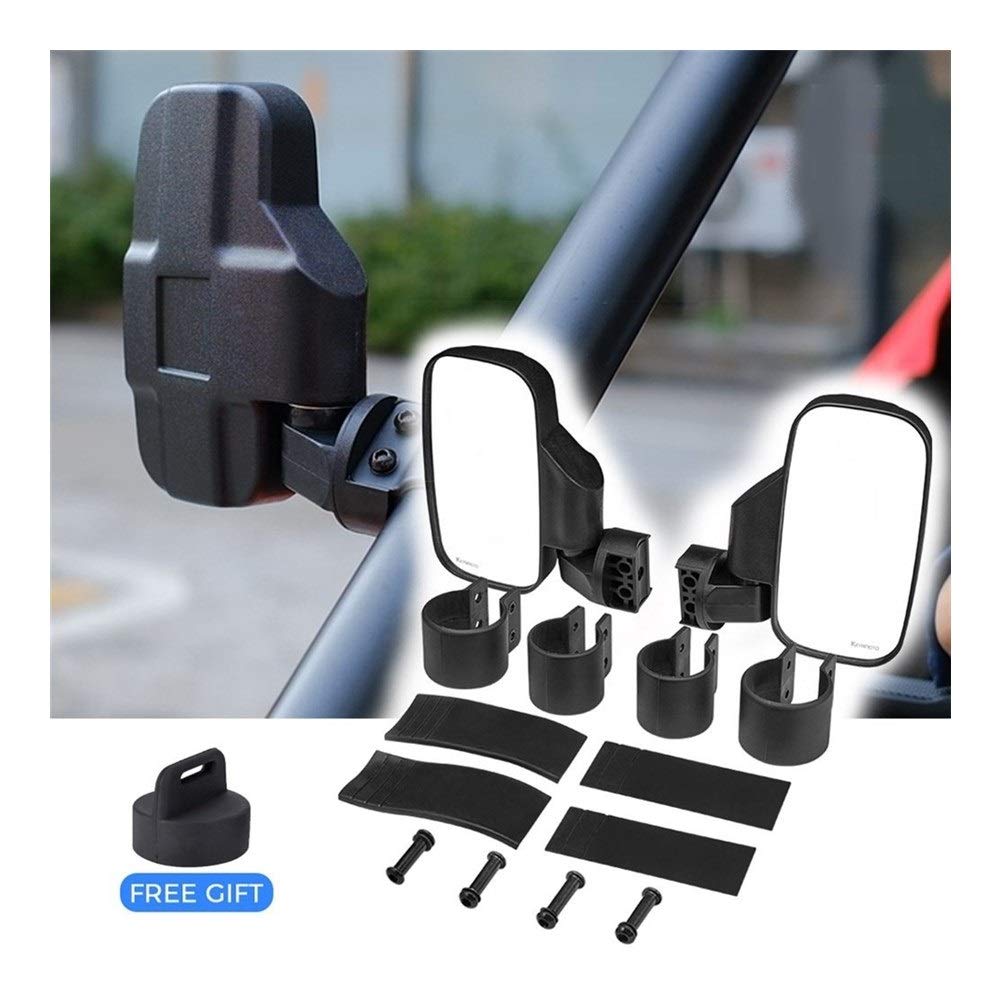 UTV Modified Rearview Mirror UTV Universal 1.75-2 Inch Side and 1.5