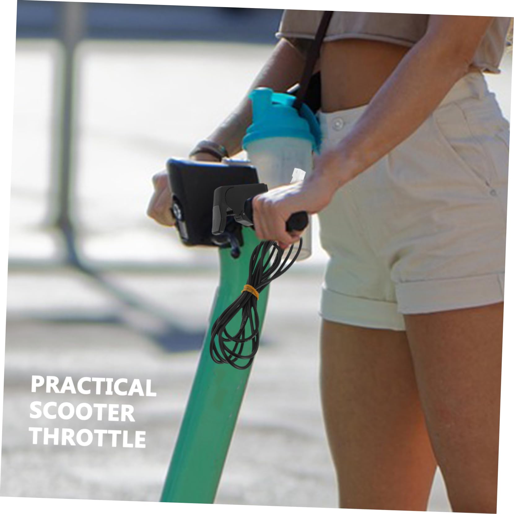 OUNONA 5pièces Accélérateur Pouce pour Trottinette Électrique Et Vélo De Vitesse Ergonomique Compatible avec Modèles à pour Conducteurs Droitiers Et Gauchers