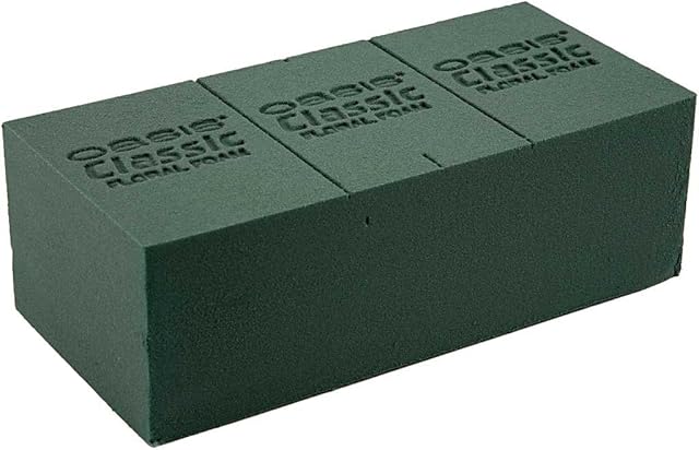 Creativ 517640 Oasis Floral Foam, Size 23x11x8 cm, Green, 1 pc