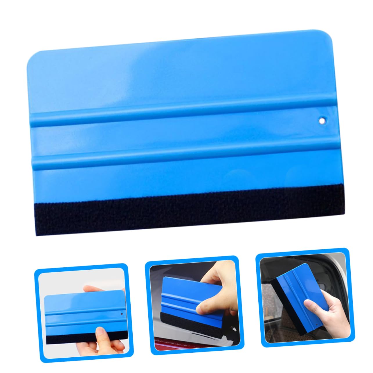 Beatifufu 2pcs Auto Film Squeegee Versatile Vinyl Scraper Tool for Car Decals Efficient Application for Windshield and Film Installation