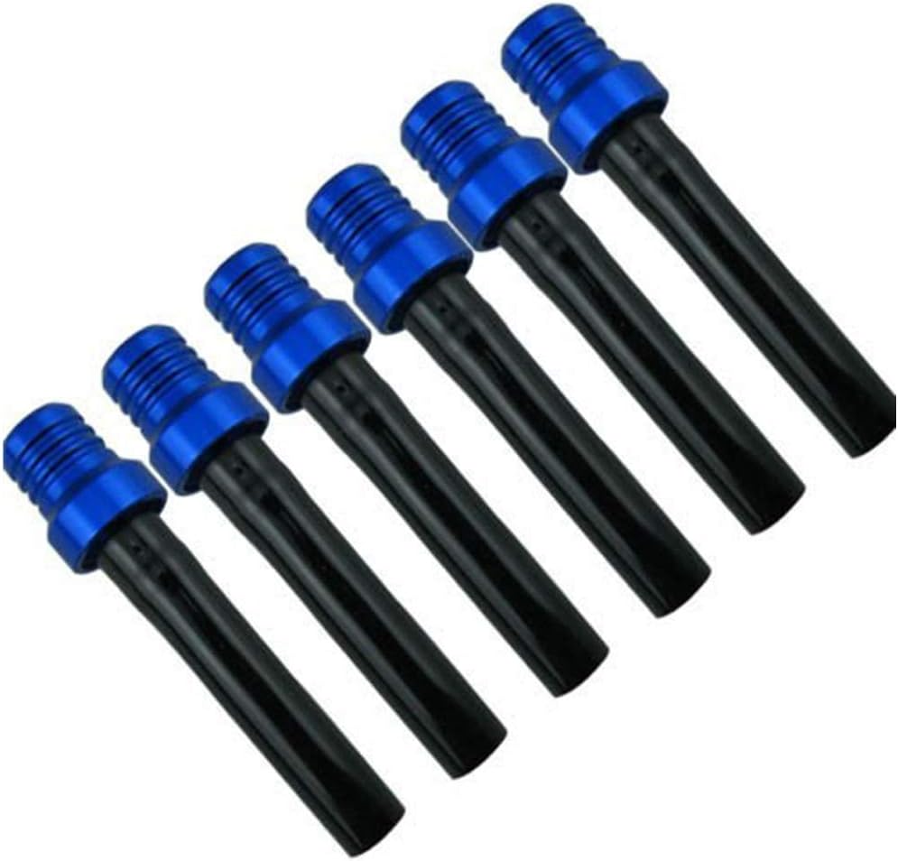 Fuel Gas Tank Cap Vent Valve Breather Hose Tube (6pcs