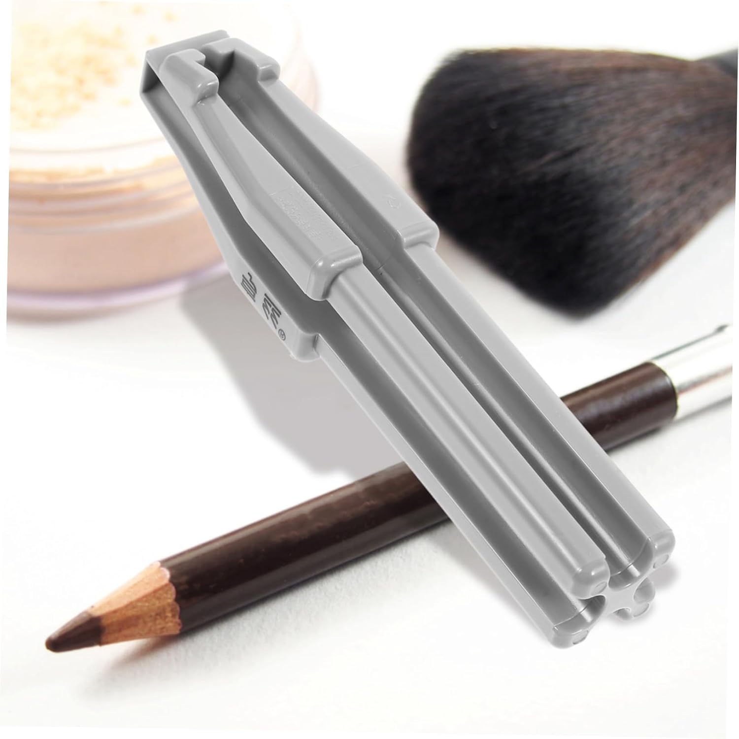 3Pcs Eyebrow Pencil Sharpeners for Women Manual Makeup Sharpener with Design Durable Plastic Construction Effortless Precision for Brows