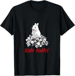 Run Away Bunny Funny Unisex Design T-Shirt