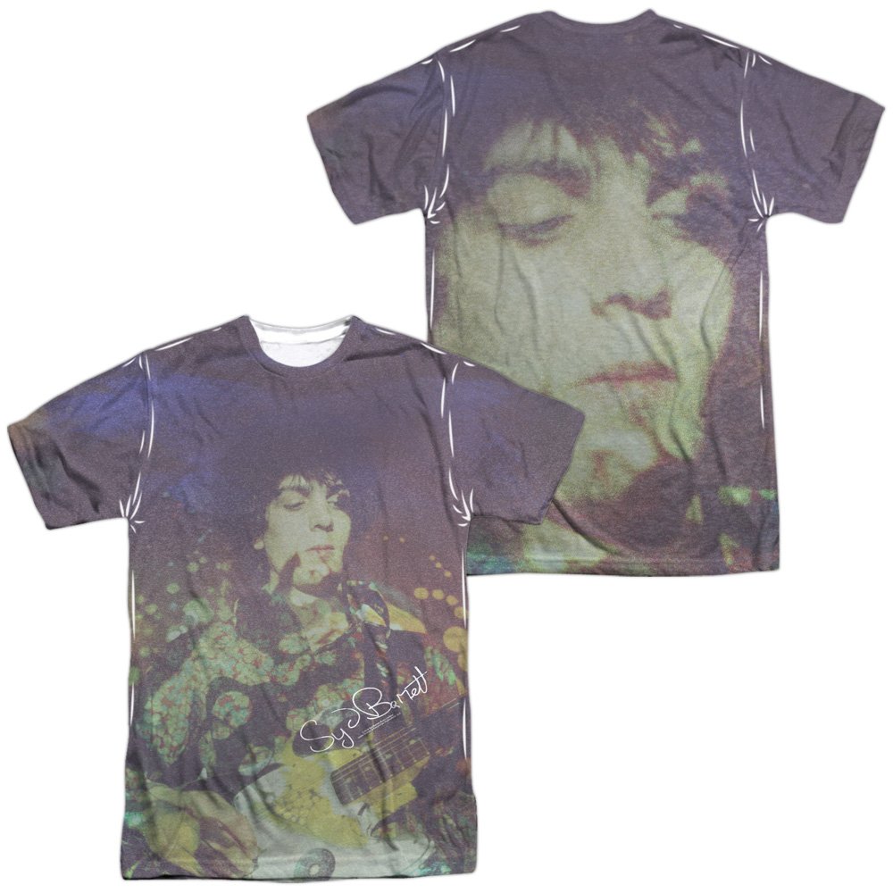 Syd Barrett Title Unisex Adult Sublimated Halloween Costume T Shirt (Front/Back)