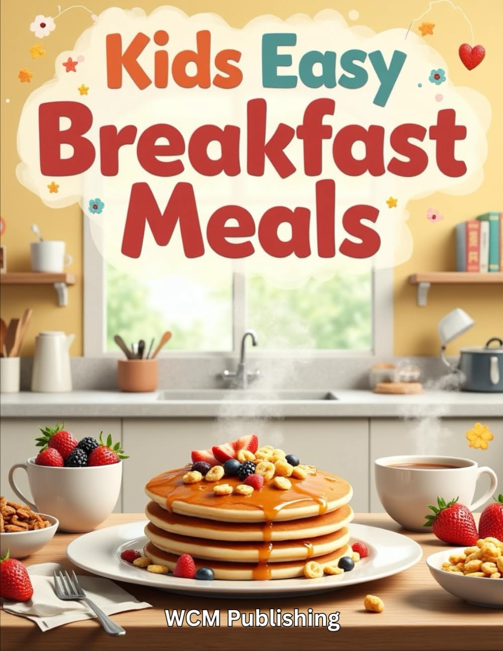 Kids Easy Breakfast Cookbook: Recipes suitable for adult-and-child cooking together